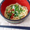 簡単☆明太かま玉うどん